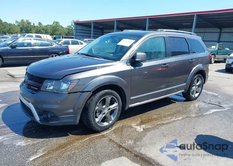 2016 Dodge Journey Crossroad Plus from USA, damaged, VIN 3C4PDCGG9GT207667